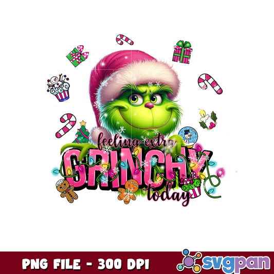 Extra grinchy png, grinch pajamas​​ png, grinch tree​ png