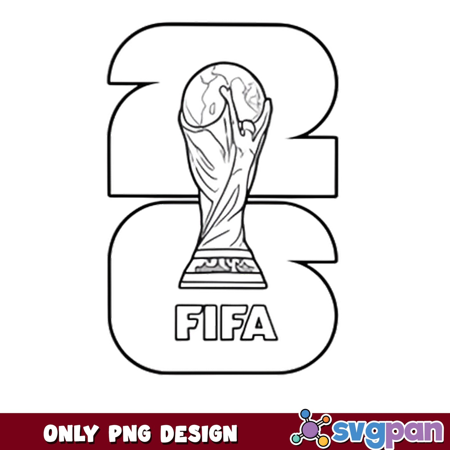 FIFA World Cup 2026 Trophy PNG, Soccer World Cup PNG, Football PNG