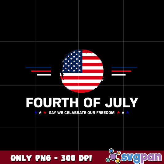 Fourth of July  American png 