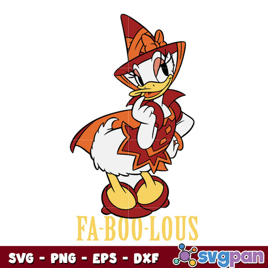 Daisy Duck Halloween svg