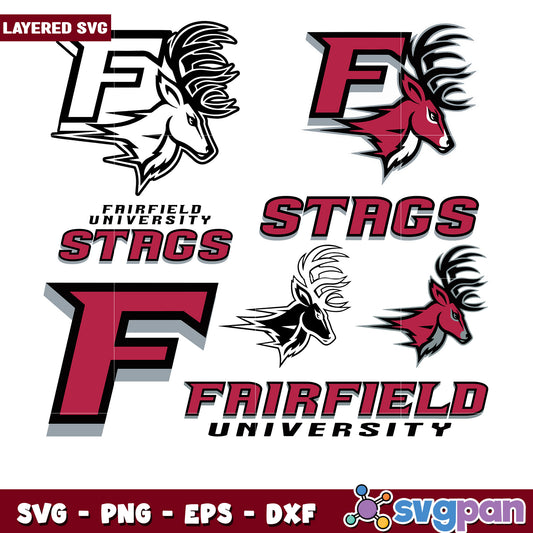 Fairfield University Stags SVG Bundle