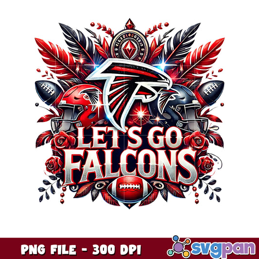 Falcon let's go png, nfl teams png, national football league png