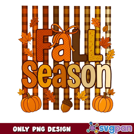 Fall Season PNG, Autumn Pumpkin Leaves PNG, Thanksgiving PNG