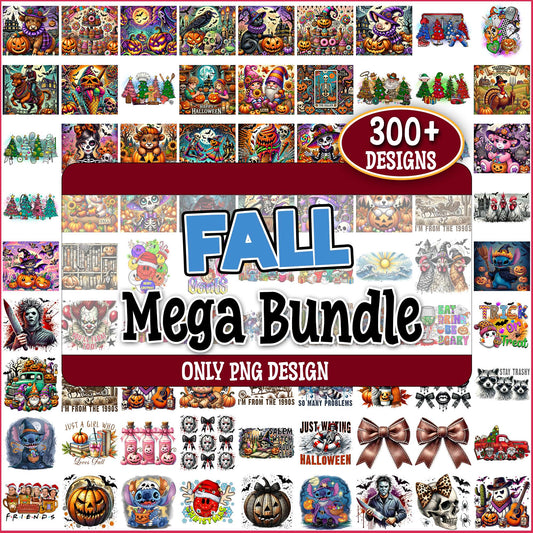 Fall and horror thing png bundle