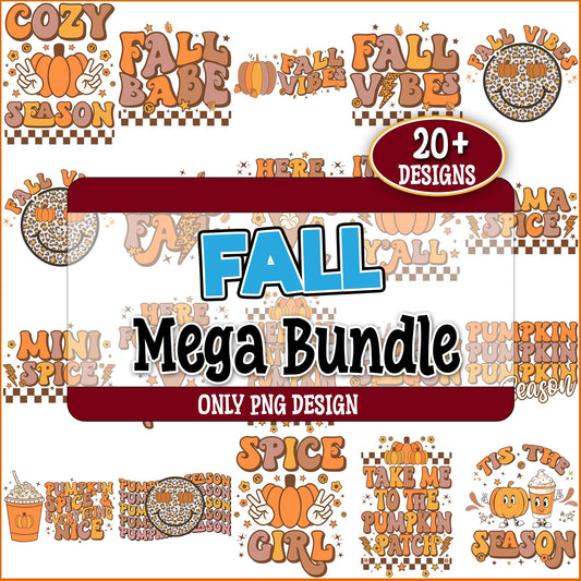 Fall babe png bundle