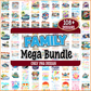 Family cruise squad png bundle