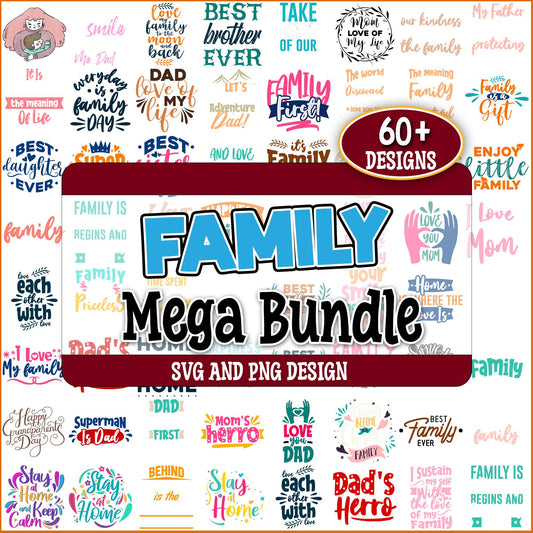 Family quotes svg bundle