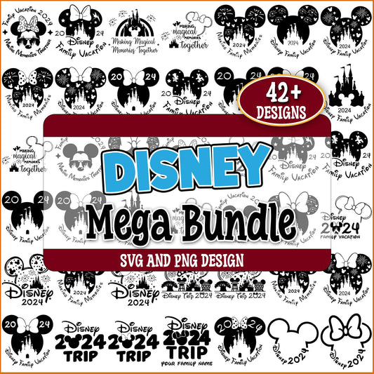 Family vacation disney svg bundle