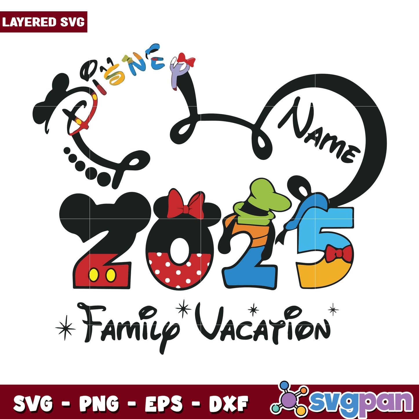 Family vacation svg, disney mickey mouse svg, disney trip svg
