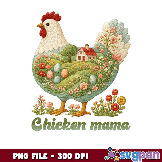 Farm Life Mama Png, Chicken Mama Png, Coquette Mama Png