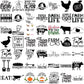 Farm fresh svg bundle, animal farm svg, christmas tree farm svg