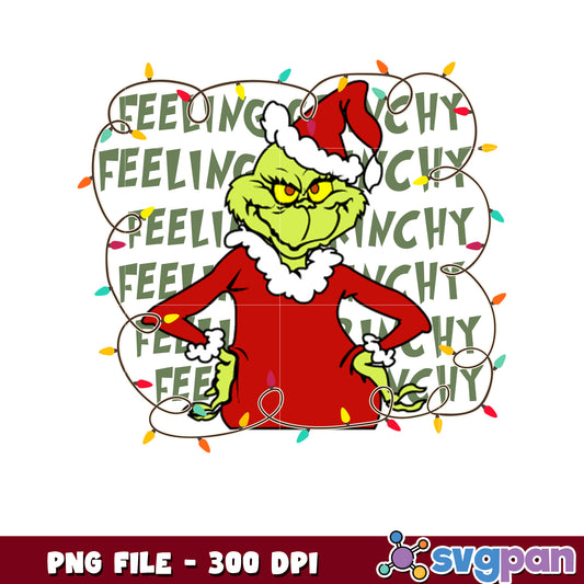 Feeling grinchy png, baby grinch​ png, grinch face​ png