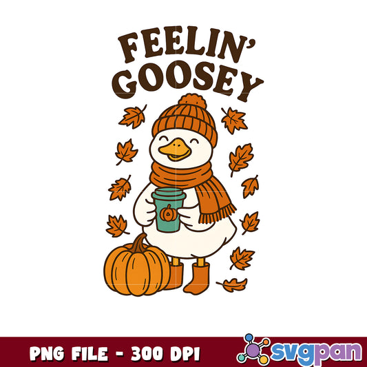 Feelin goosey png, halloween ghost png, trick or treat png