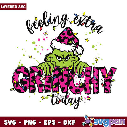 Felling grinchy svg, funny grinch svg, grinch cookies​ svg