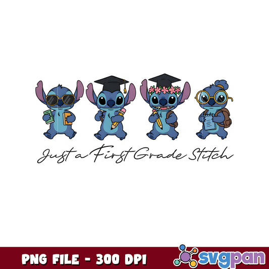 First grade Stitch art png