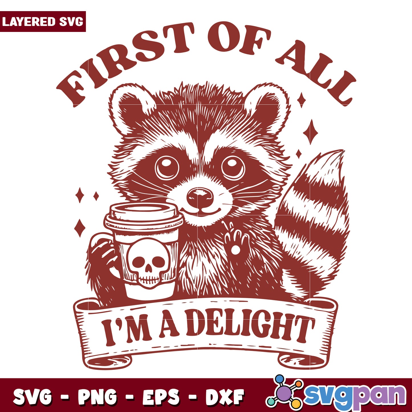 First of all im a delight svg, trick or treat svg, halloween candy svg