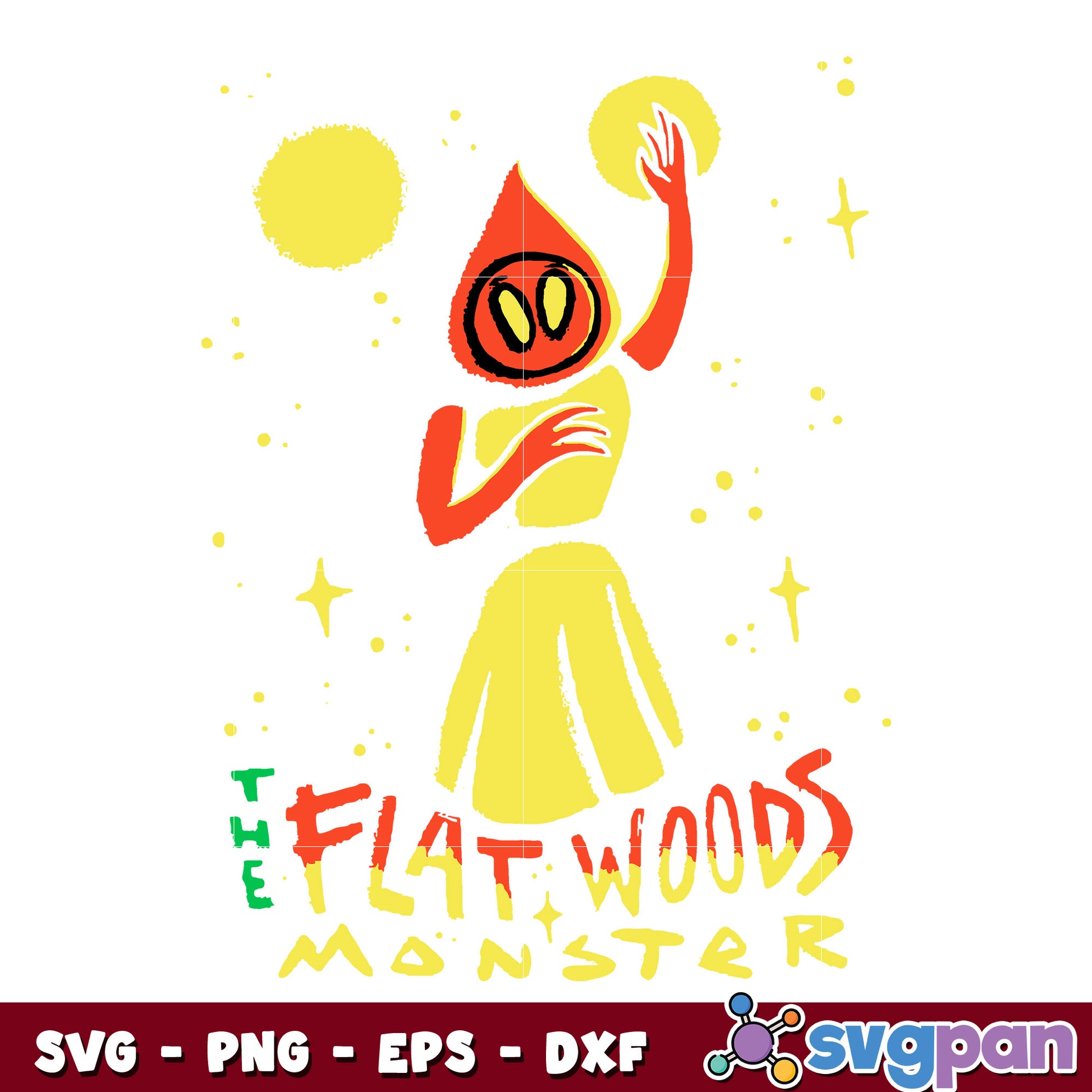 Flatwoods Monster Horror svg