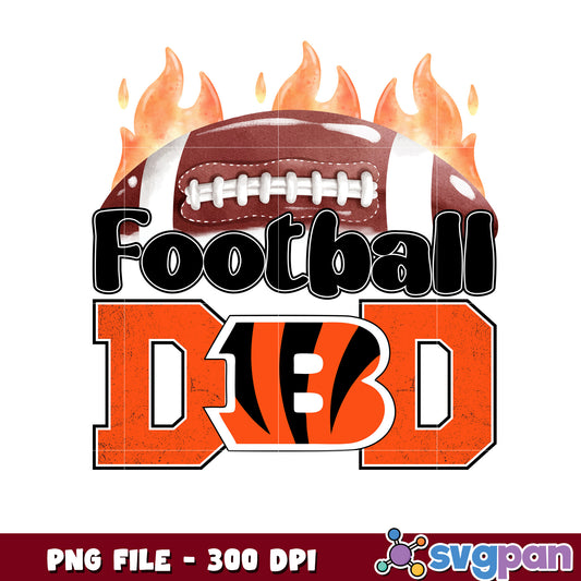 Football dad cincinnati bengals png, nfl teams logo png, nfl 2025 png