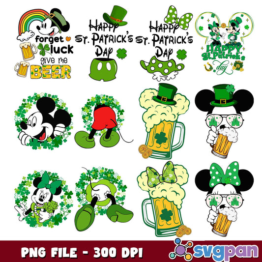 Forget luck give me beer png bundle