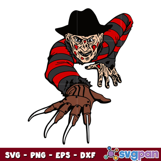 Freddy Krueger logo svg
