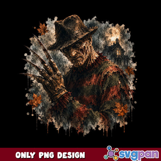 Freddy Krueger Halloween Horror PNG, Nightmare PNG, Horror PNG