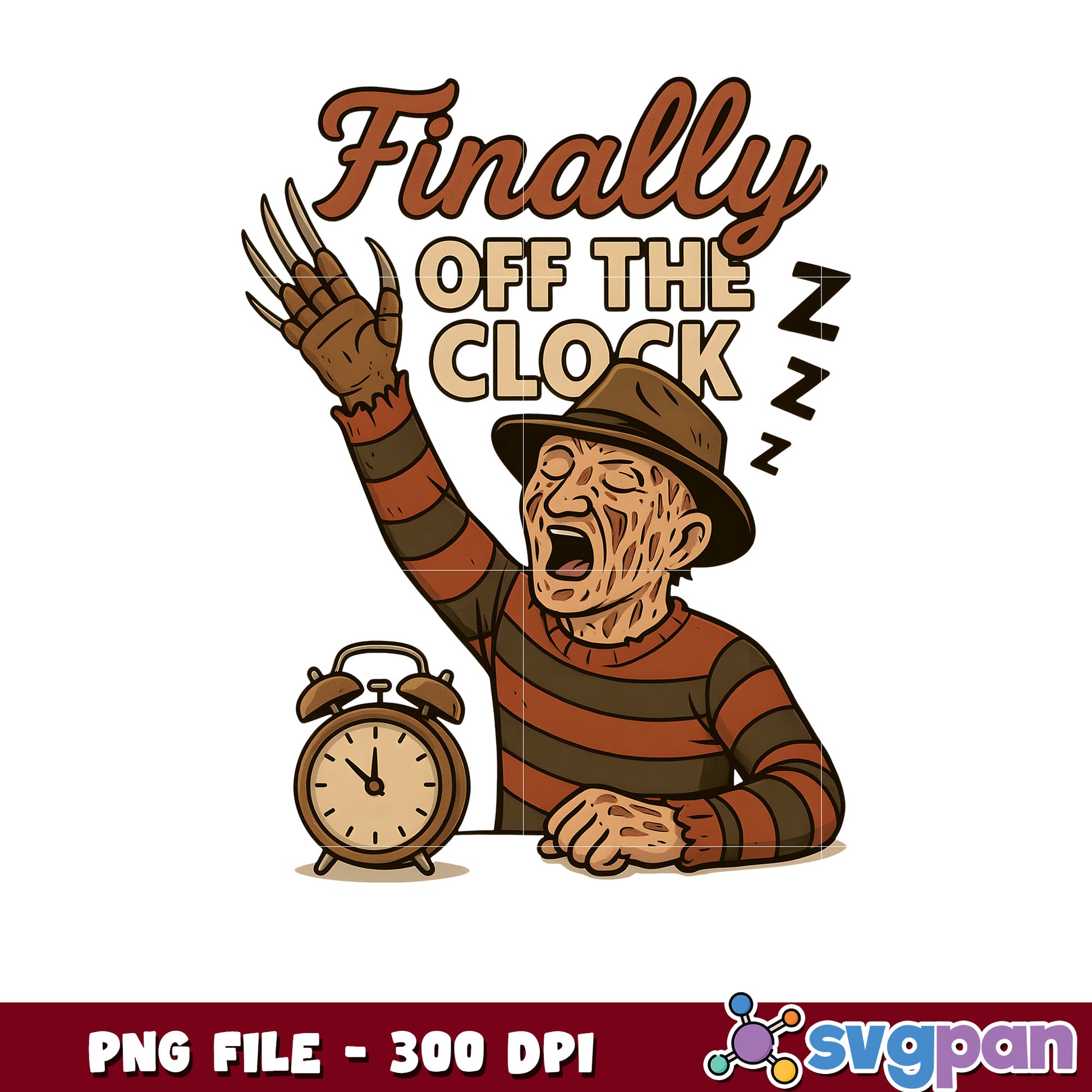 Freddy kruegers break time png