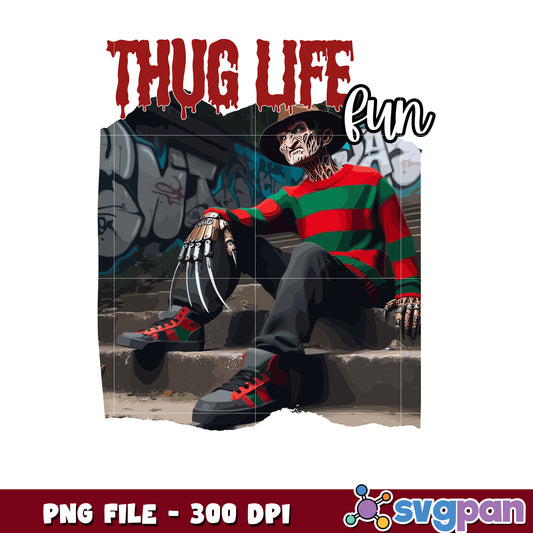 Freddy thug life png, trick or treat png, halloween songs png