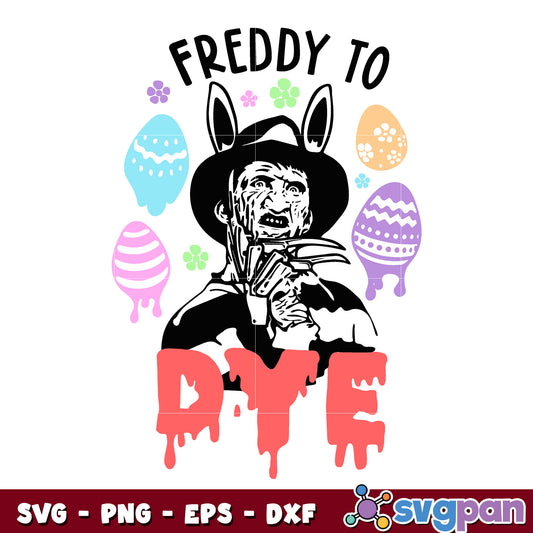 Freddy to dye svg