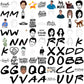 Friends funny quotes svg bundle, friends svg, words with friends svg