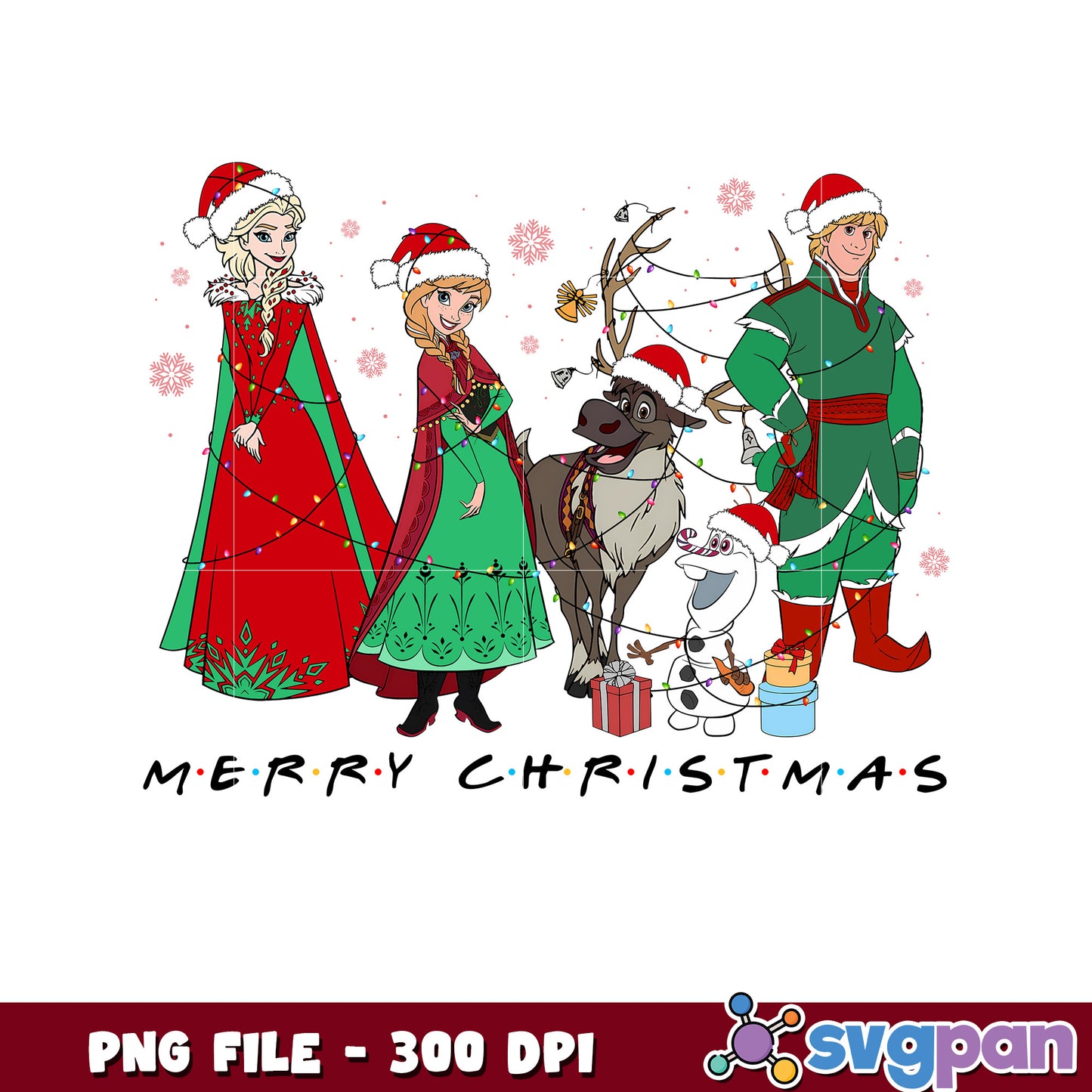 Frozen christmas png, christmas png, cartoon characters​ ​png