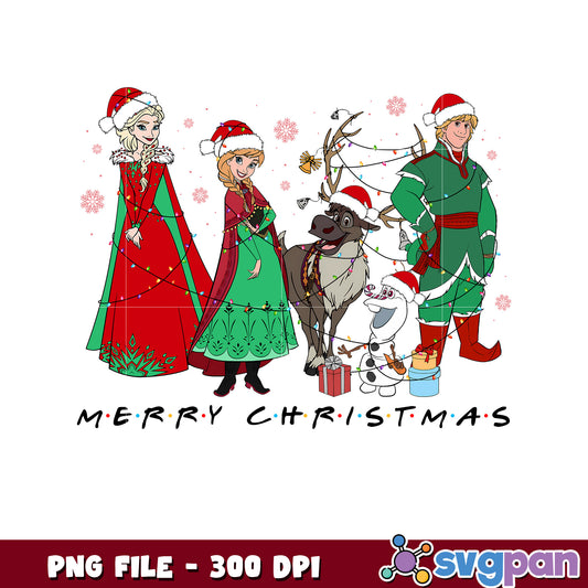 Frozen christmas png, christmas png, cartoon characters​ ​png