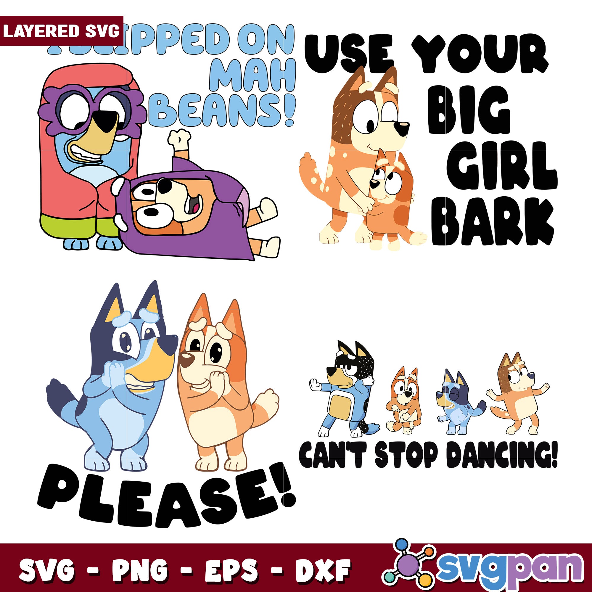 Fun Dog-Inspired Bundle SVG for Creative Projects – svgpan