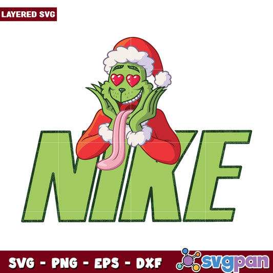 Funny Grinch Christmas Santa Claus svg, christmas decor​ svg, grinchy svg