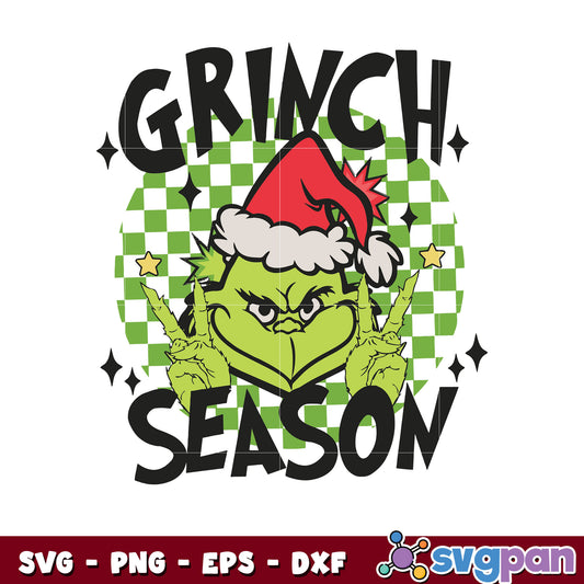 Funny Grinch Season Merry Grinchmas svg, grinch head svg