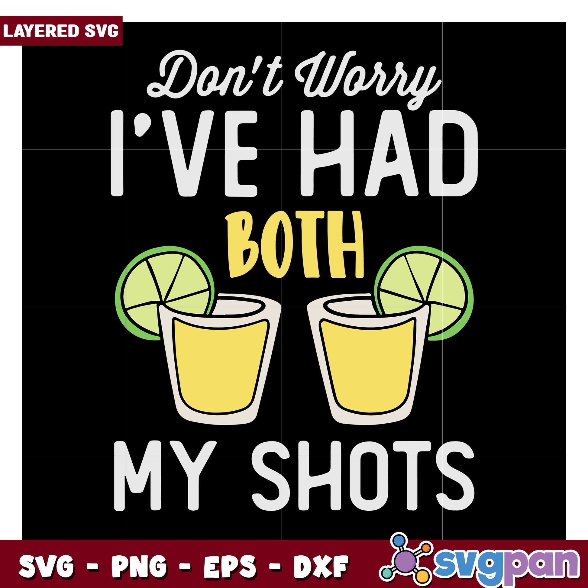 Funny Shot Glasses SVG Design, Perfect for Party Decor Ideas