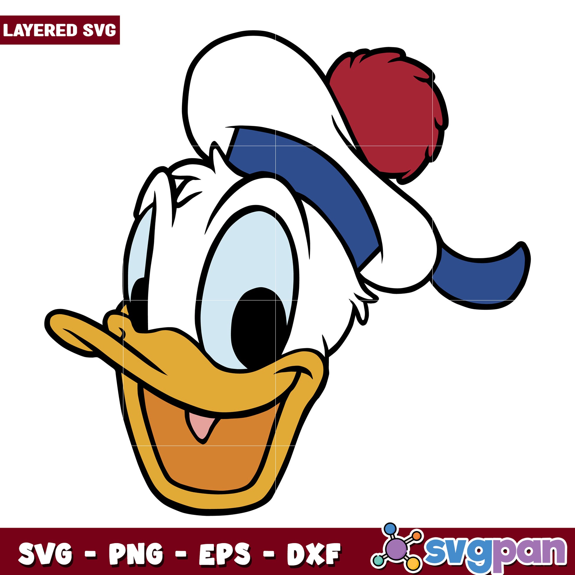 Funny donald head cruise crew svg, mickey mouse toys svg, disney movie png