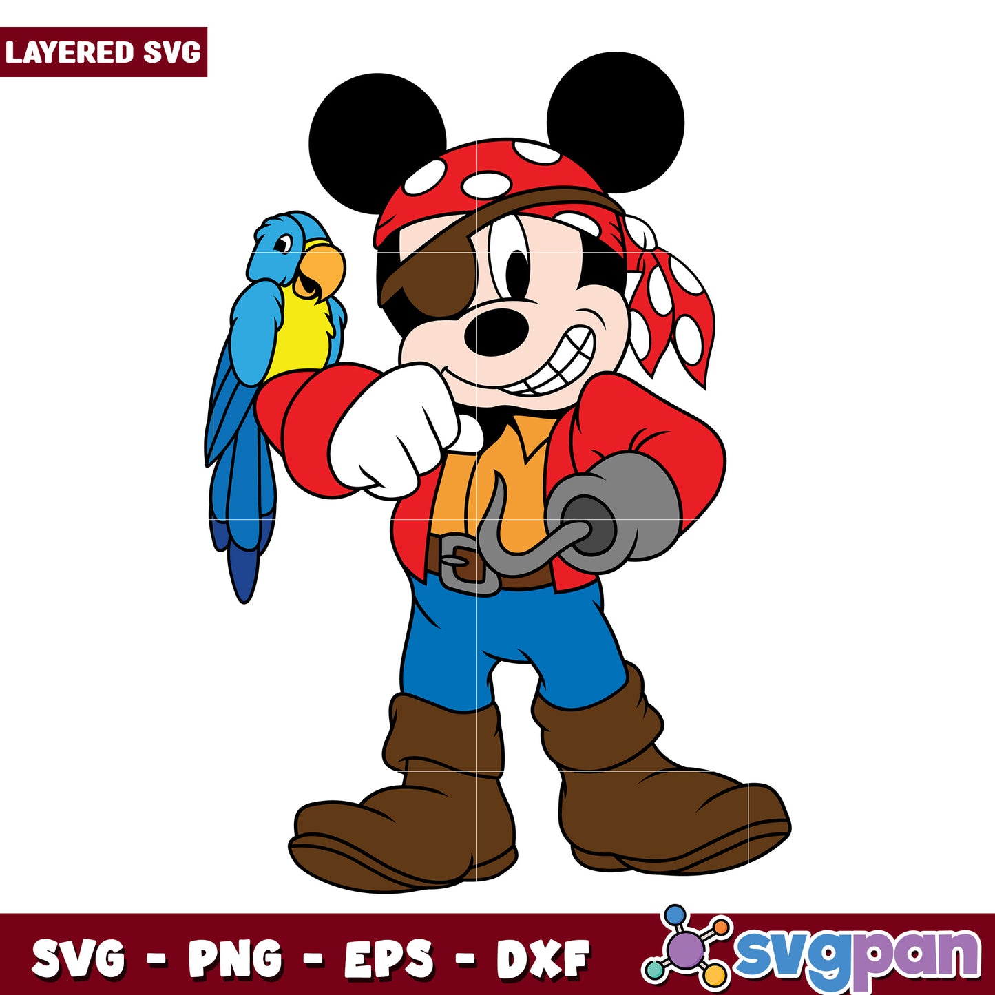 Funny mickey mouse one eye pirate svg, mickey mouse toys svg, disneyland png