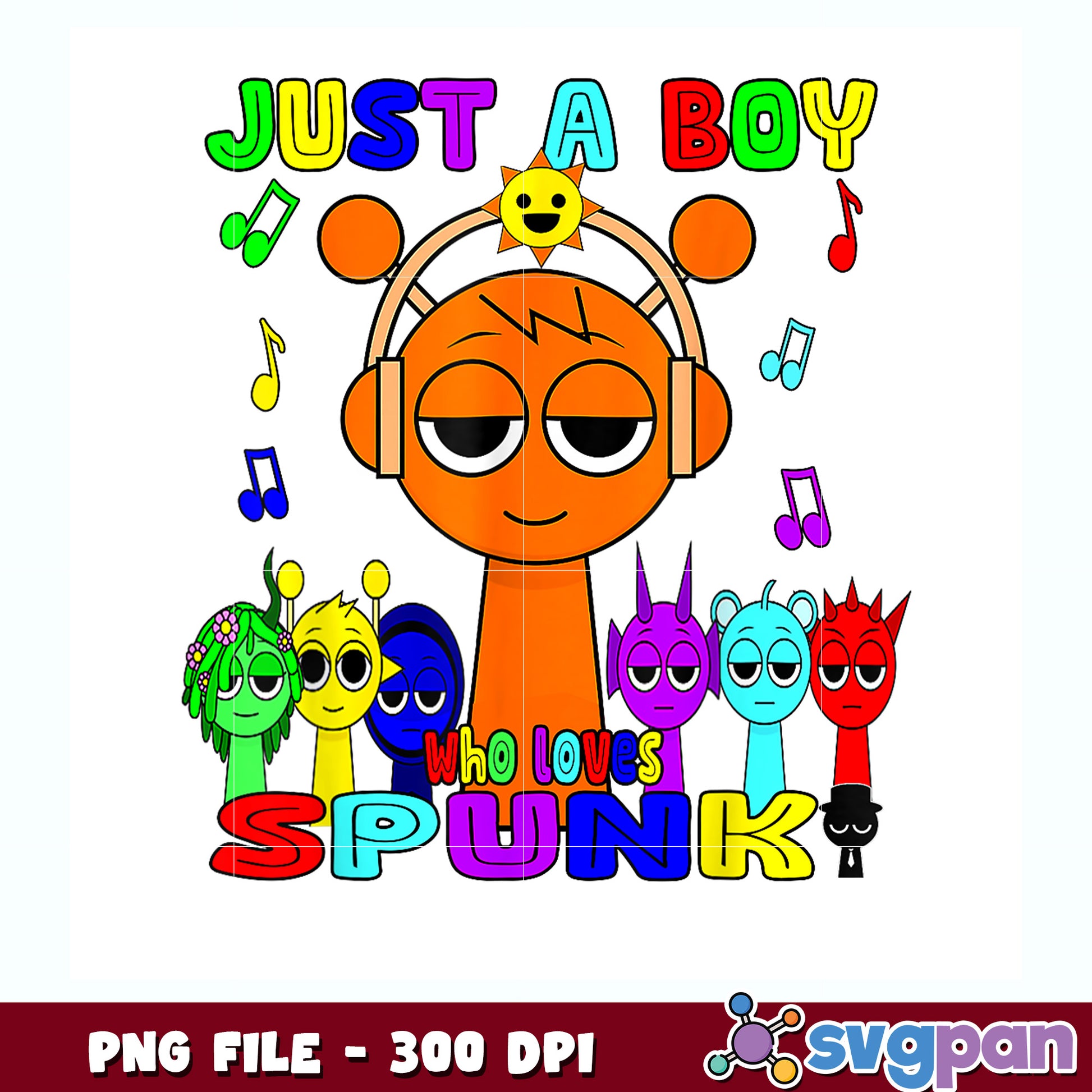 Funny sprunki just a boy who loves sprunki png, sprunki toys png