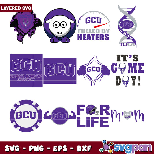 GCU Antelopes SVG Bundle