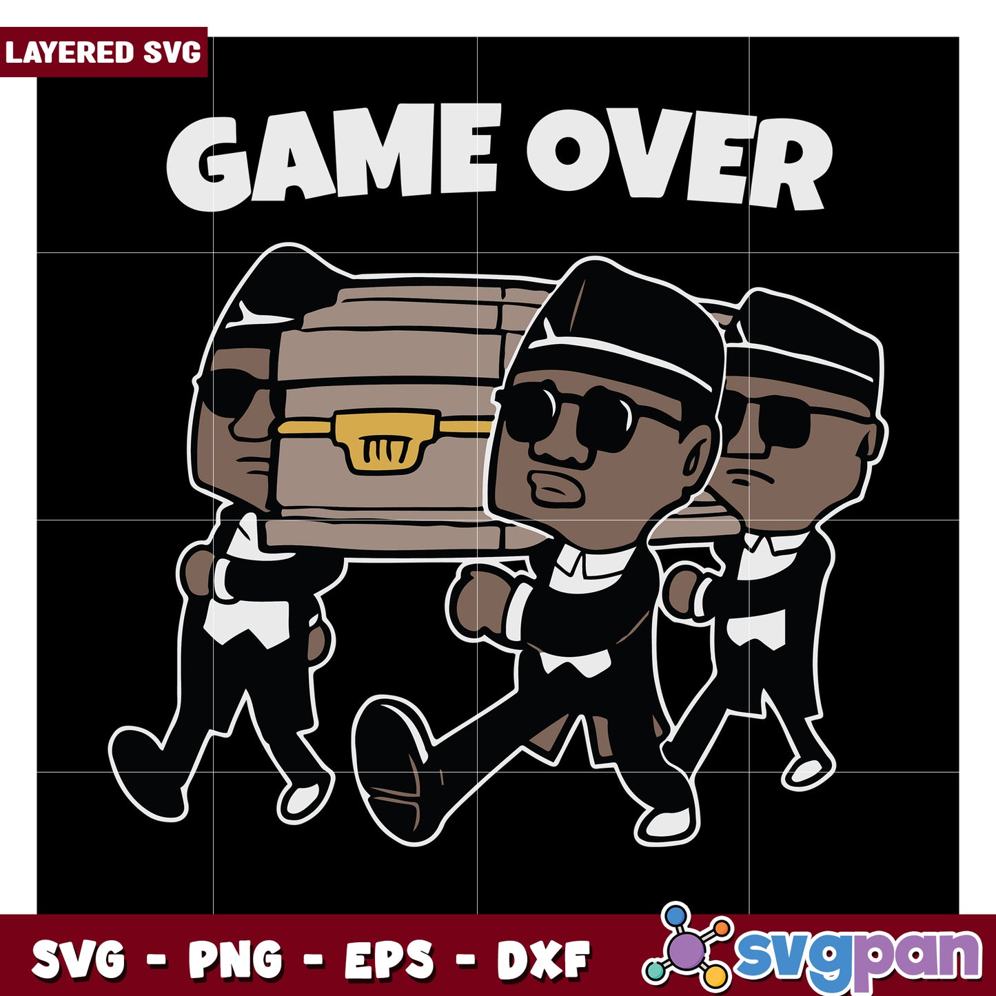 Game Over Illustration, Ideal for Fun and Creative Projects