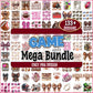 Game day football png bundle