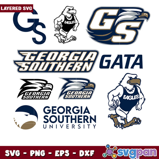 Georgia Southern University SVG Bundle Collection