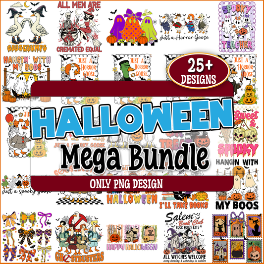 Ghostbuster halloween png bundle