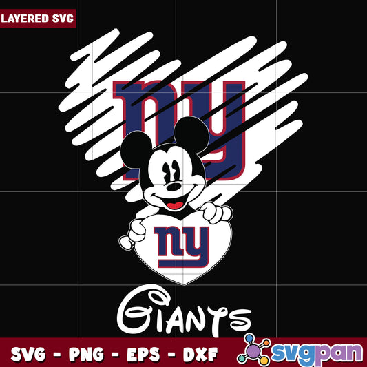 Giants heart svg, nfl schedule svg, nfl new york giants svg