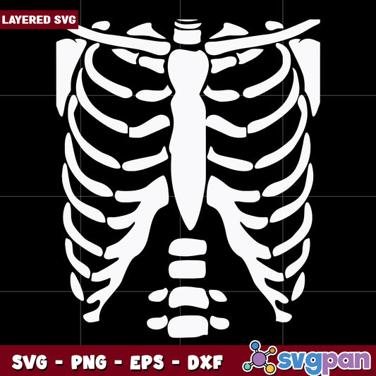 Glow in the dark skeleton svg, halloween decorations svg, halloween cartoons svg