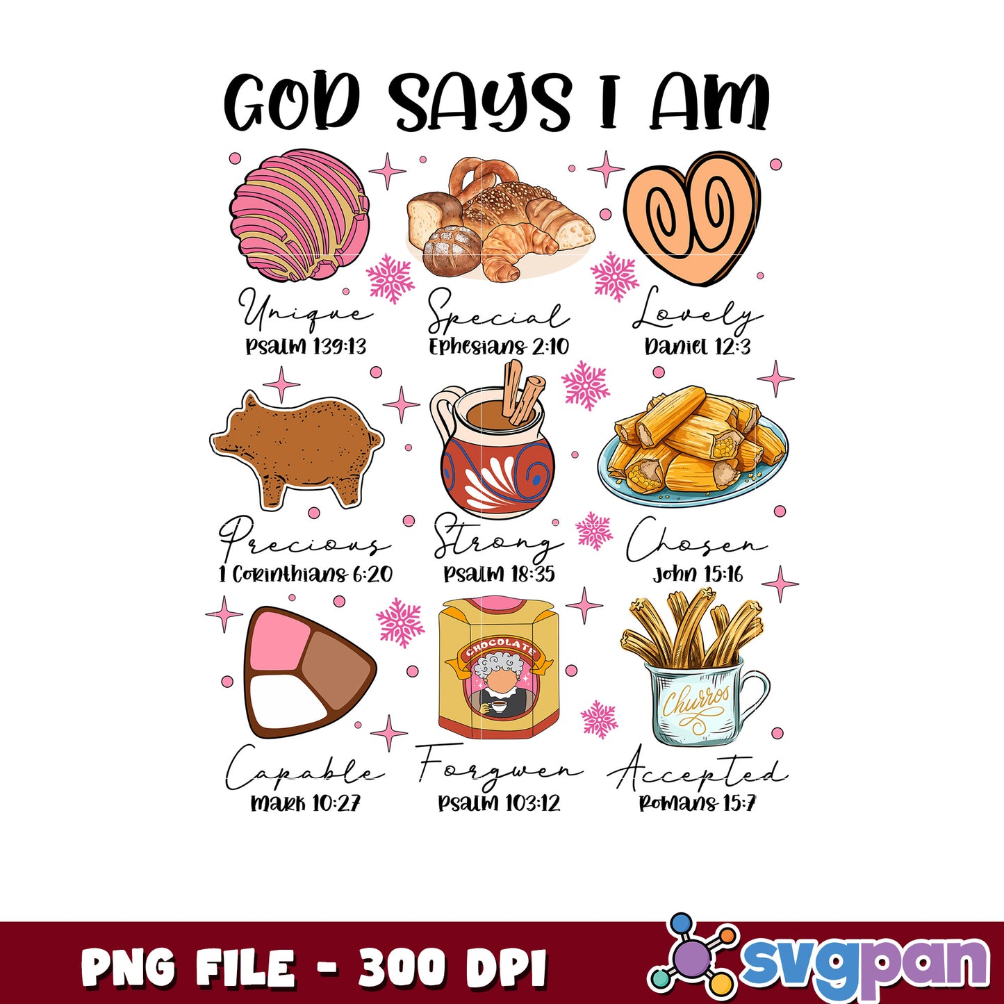 God says i am png, christmas movies​ png, christmas vacation​ png