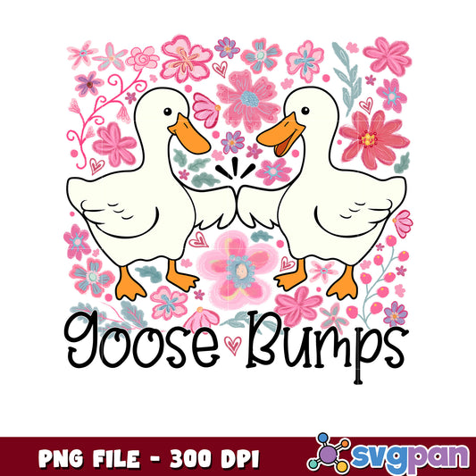 Goosebumps PNG Floral Design 300 DPI