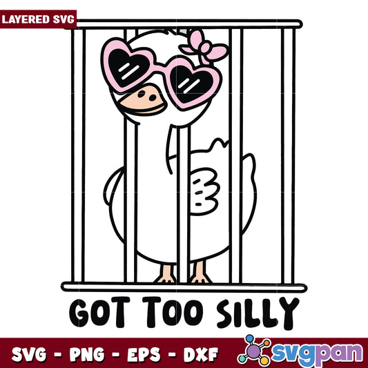 Got to silly goose svg, silly goose svg, funny quotes svg