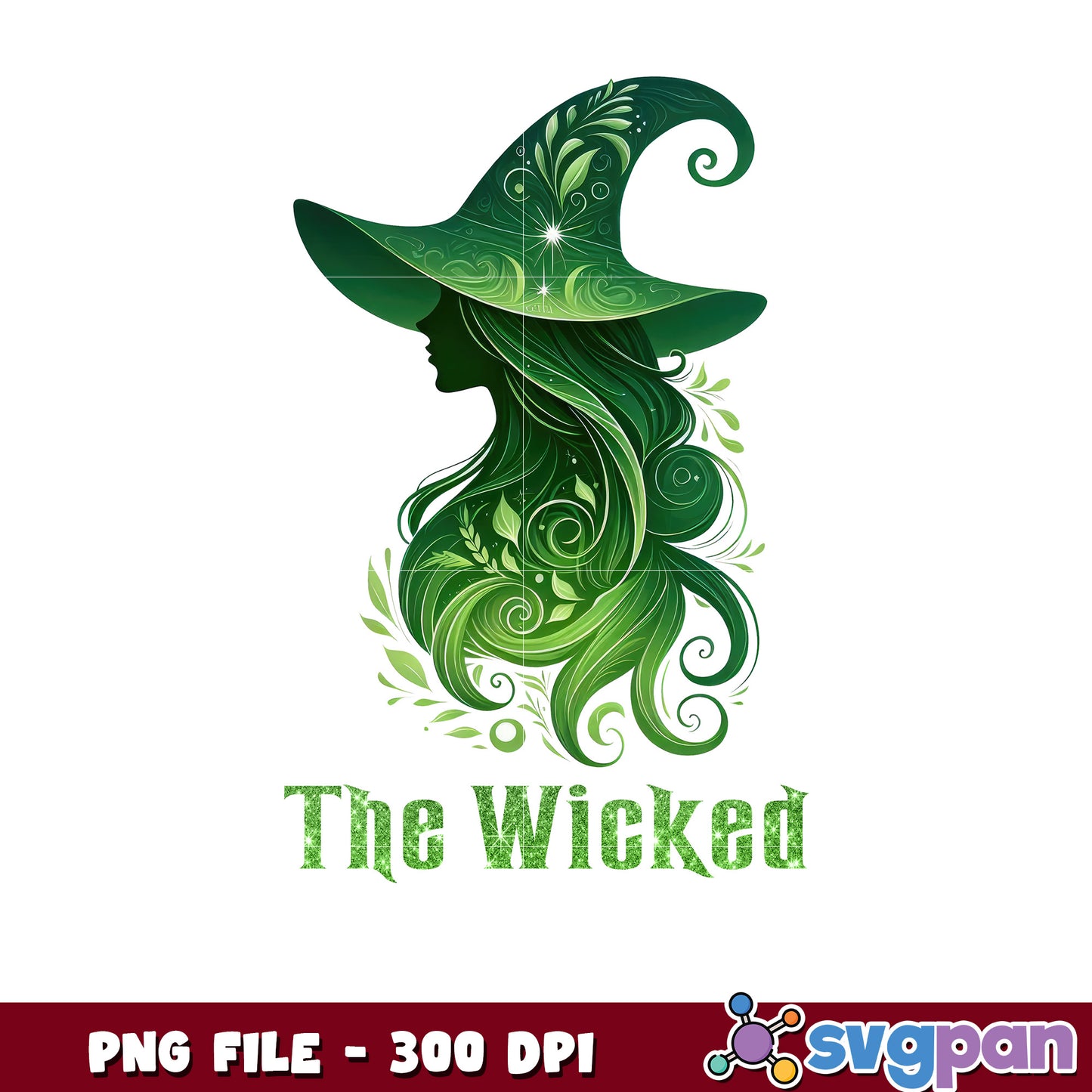 Green Witch PNG The Wicked Woman
