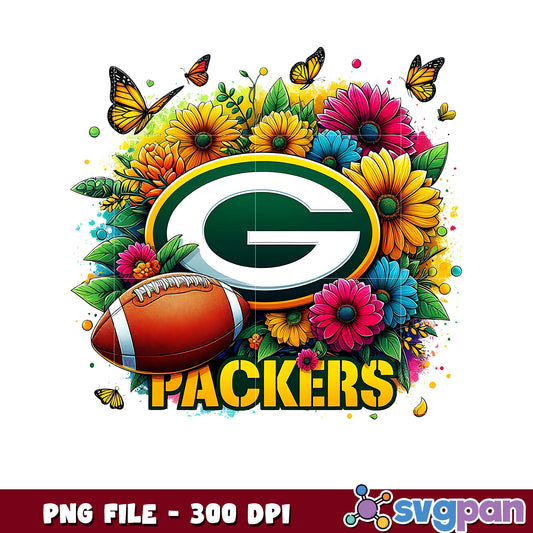 Green bay packers flowers png, nfl games today png, american rugby png